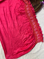 Gaji Silk Bandhej Saree