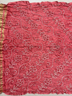Gaji Silk Bandhej Saree