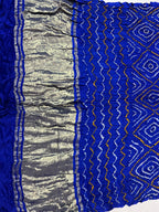 Gaji Silk Bandhej Saree