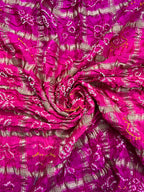 Gaji Silk Gharchola Bandhej Saree