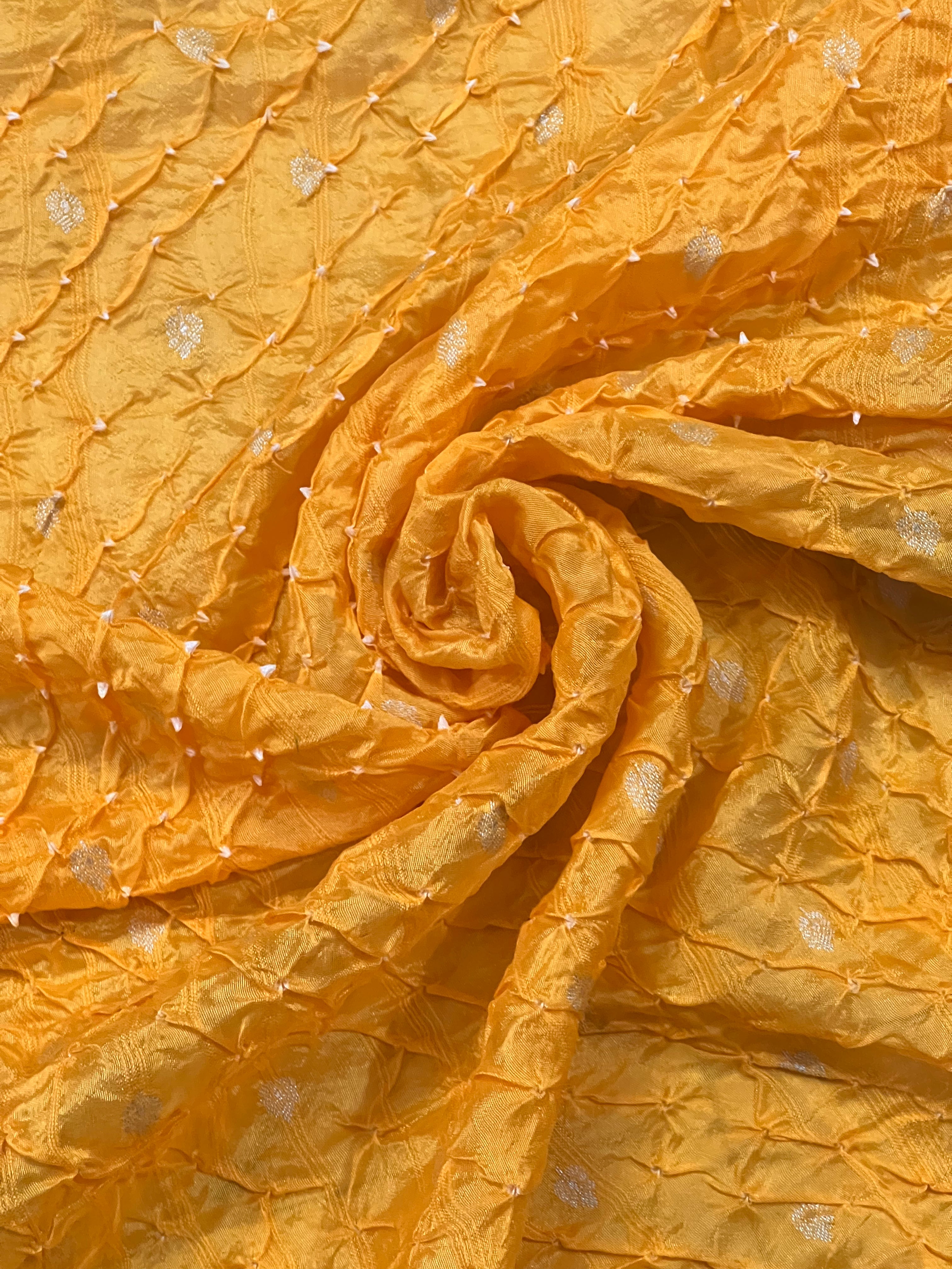 Tussar Bandhej Saree