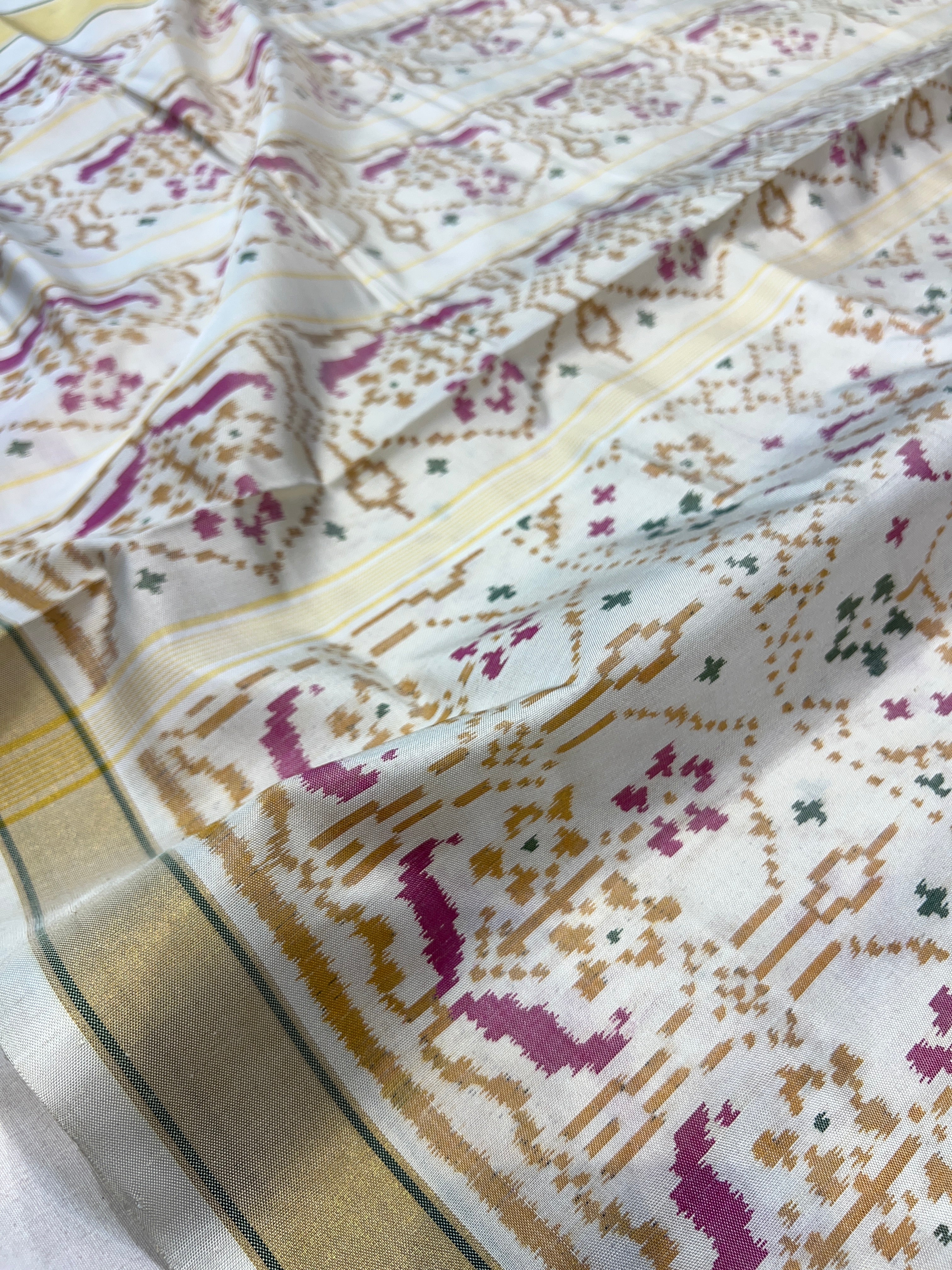 Handwoven Patola Silk Saree