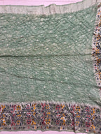 Tussar Bandhej Saree