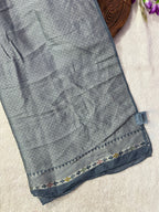 Tussar Bandhej Saree