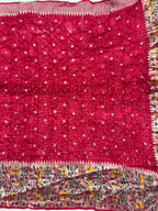 Tussar Bandhej Saree