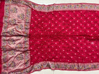 Tussar Bandhej Saree