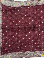 Tussar Bandhej Saree