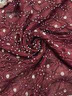 Tussar Bandhej Saree