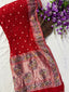 Tussar Bandhej Saree