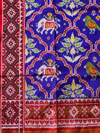 Handwoven Patola Silk Saree Traditional Design