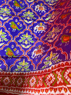 Handwoven Patola Silk Saree Traditional Design