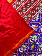 Handwoven Patola Silk Saree Traditional Design