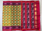 Handwoven Patola Silk Saree Rose Designer