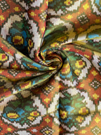 Handwoven Patola Silk Saree Rose Designer