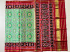 Handwoven Patola Silk Saree Navratna