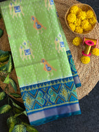 Traditional Design Handwoven Patola Silk Saree