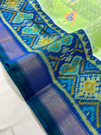 Traditional Design Handwoven Patola Silk Saree