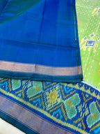 Traditional Design Handwoven Patola Silk Saree