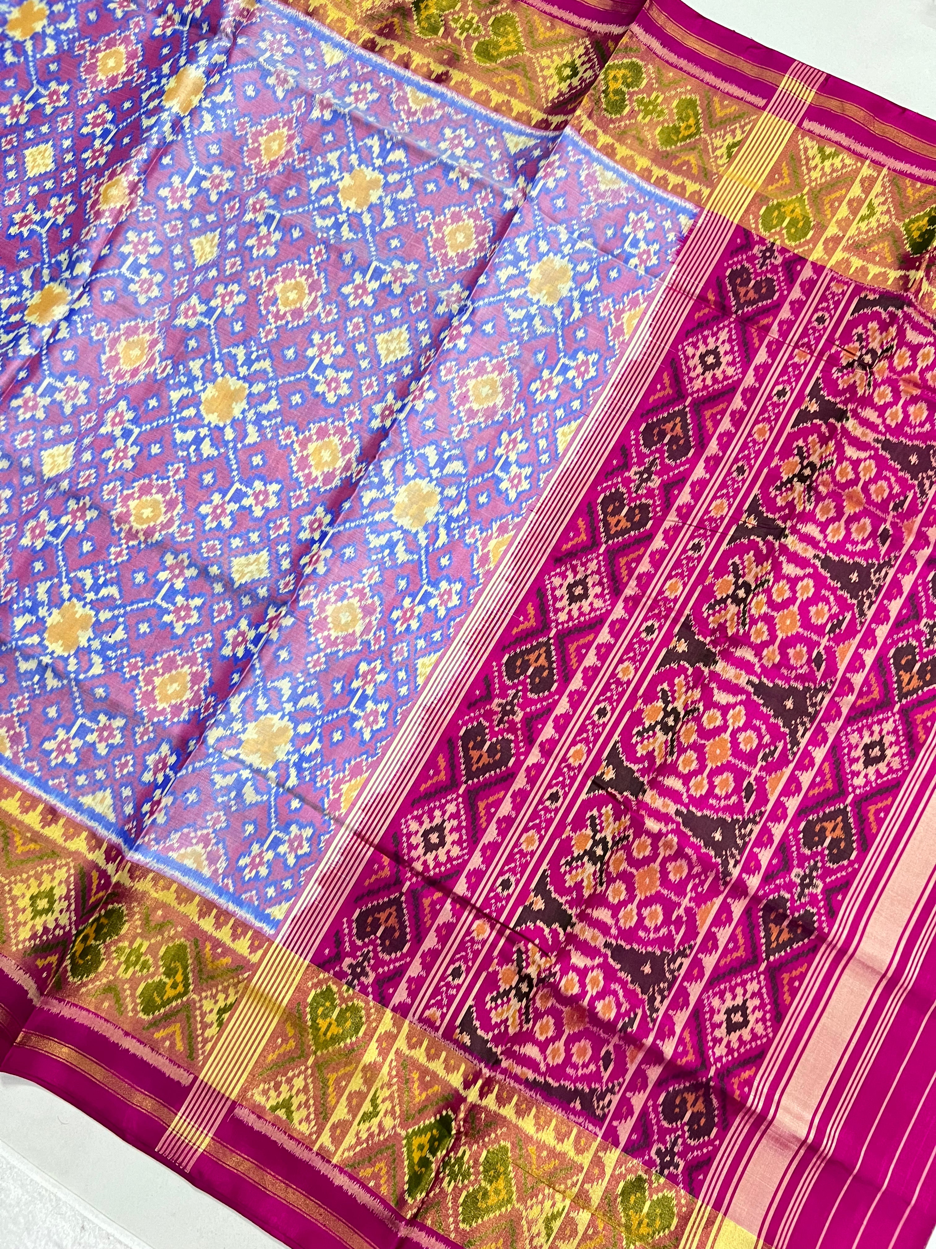 Exclusive Handwoven Patola Silk Saree