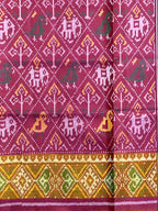 Handwoven Patola Silk Saree Narikunjan