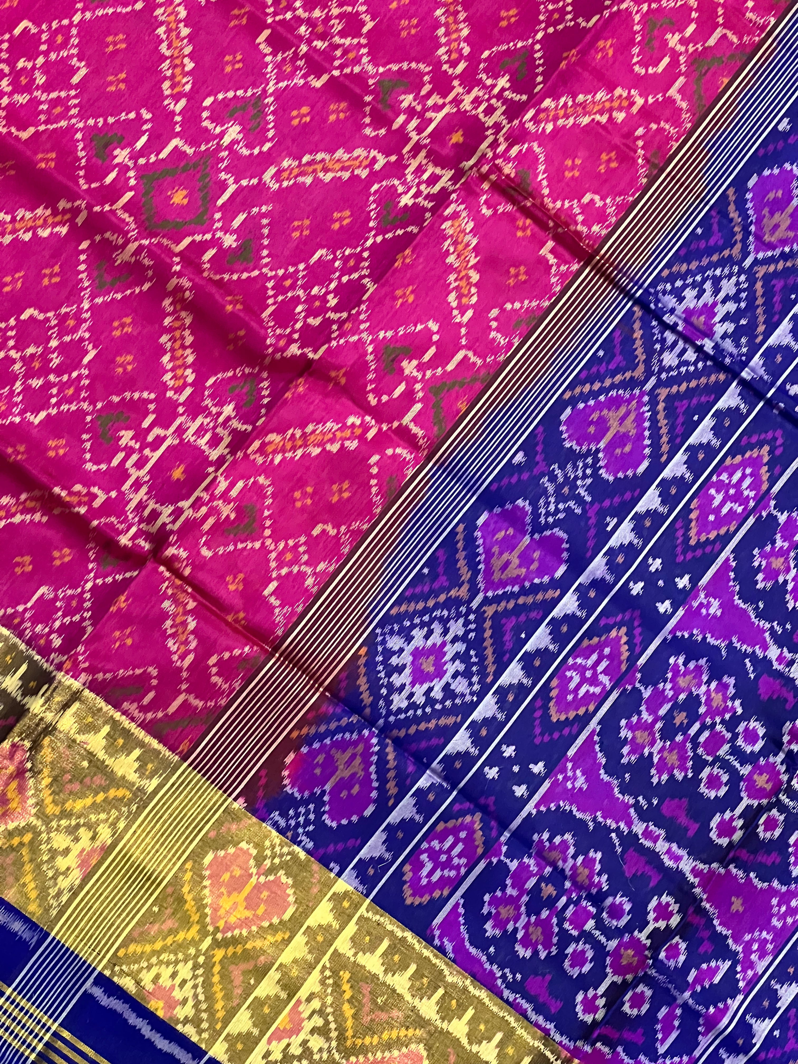Handwoven Patola Silk Saree