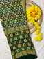 Georgette Minakari Handloom Bandhej Saree