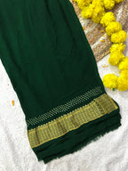 Georgette Minakari Handloom Bandhej Saree