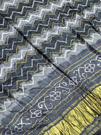 Gaji Silk Bandhej Dupatta