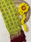 Gaji Silk Checks Bandhej Dupatta