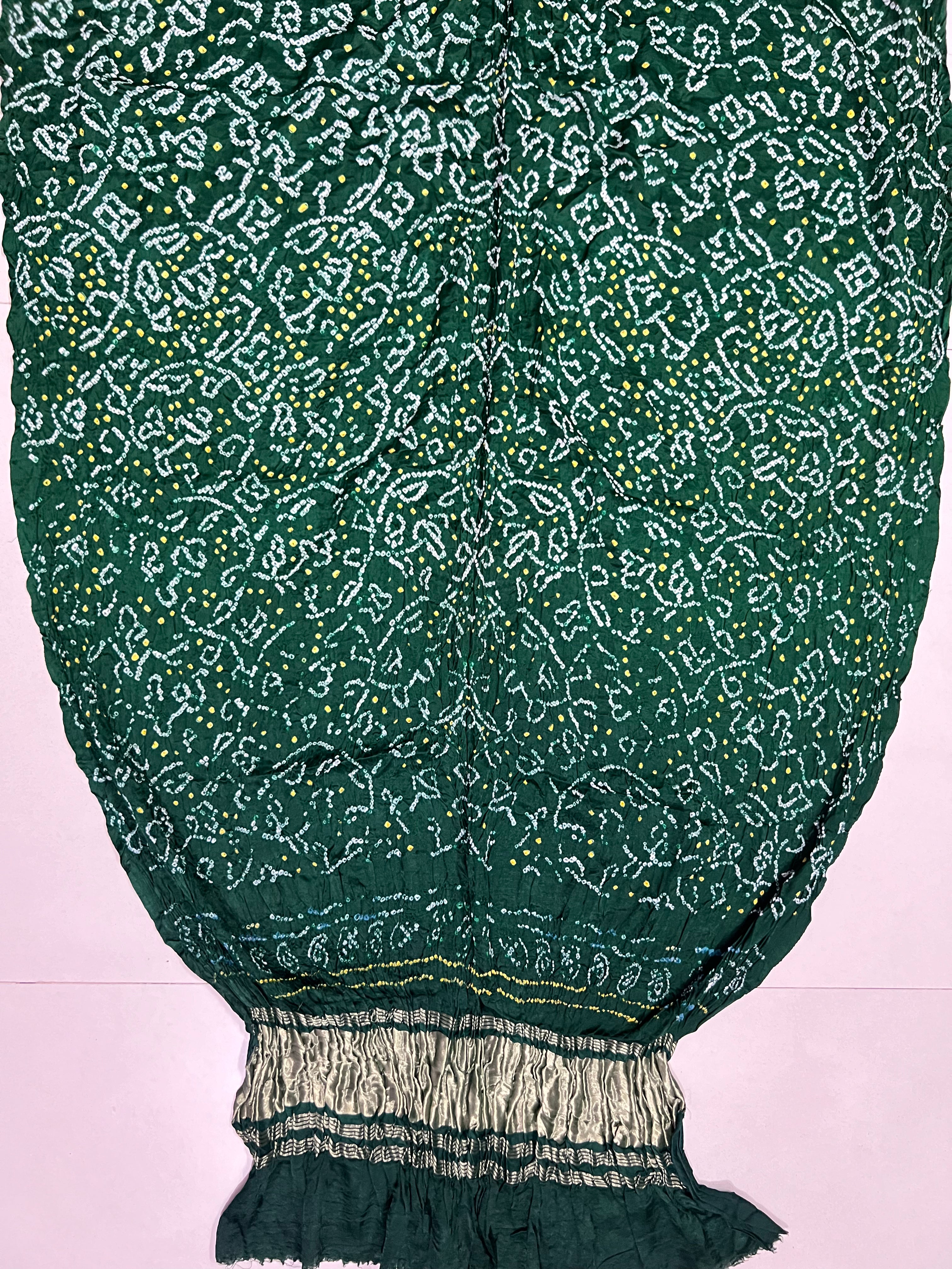 Gaji Silk Bandhej Dupatta Secondary image