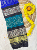 Gaji Silk Bandhej Dupatta