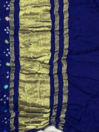 Gaji Silk Bandhej Dupatta