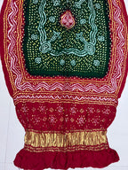 Gaji Silk Bandhej Dupatta