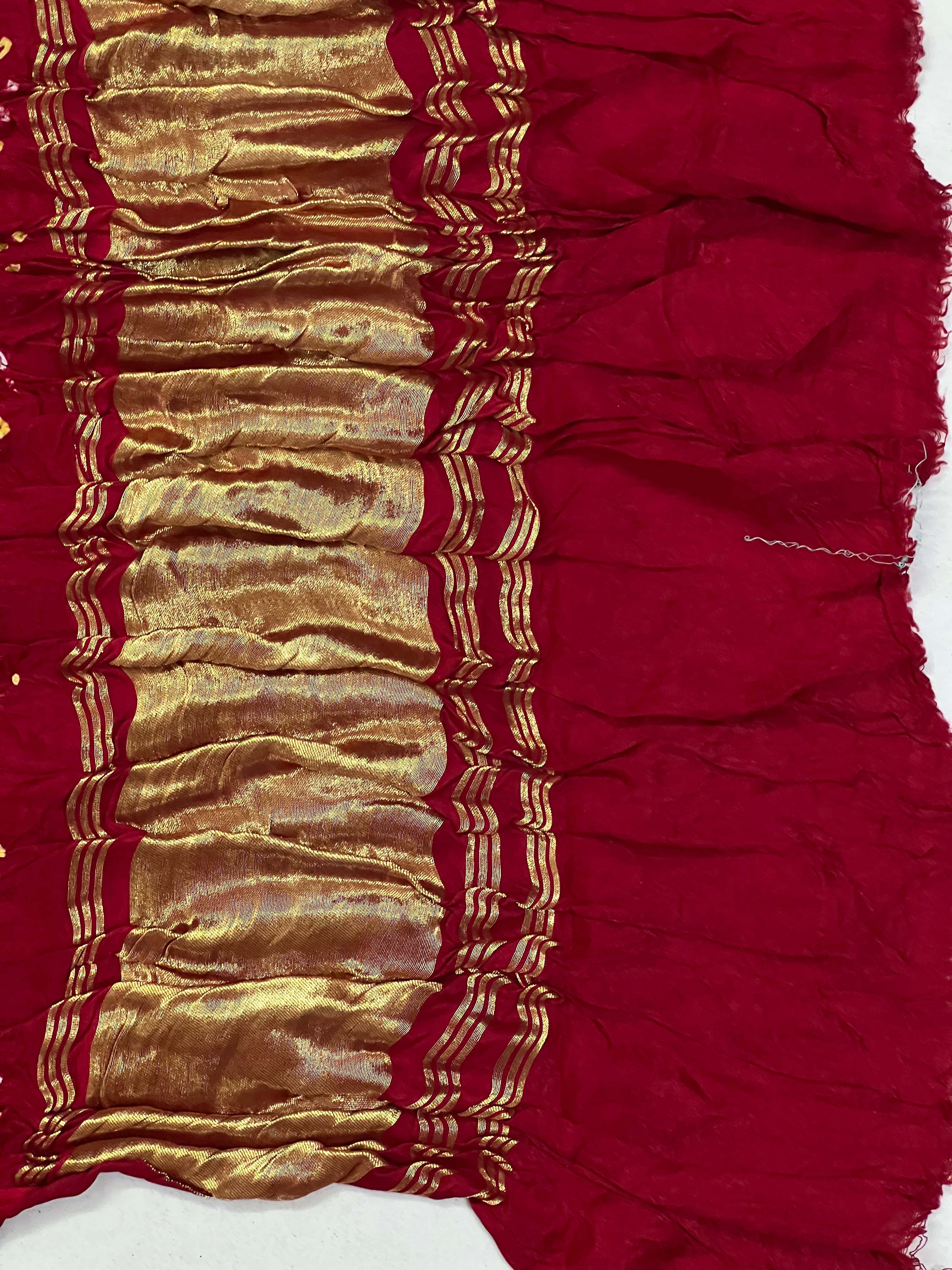 Gaji Silk Bandhej Dupatta