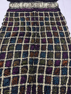 Gaji Silk Checks Bandhej Dupatta