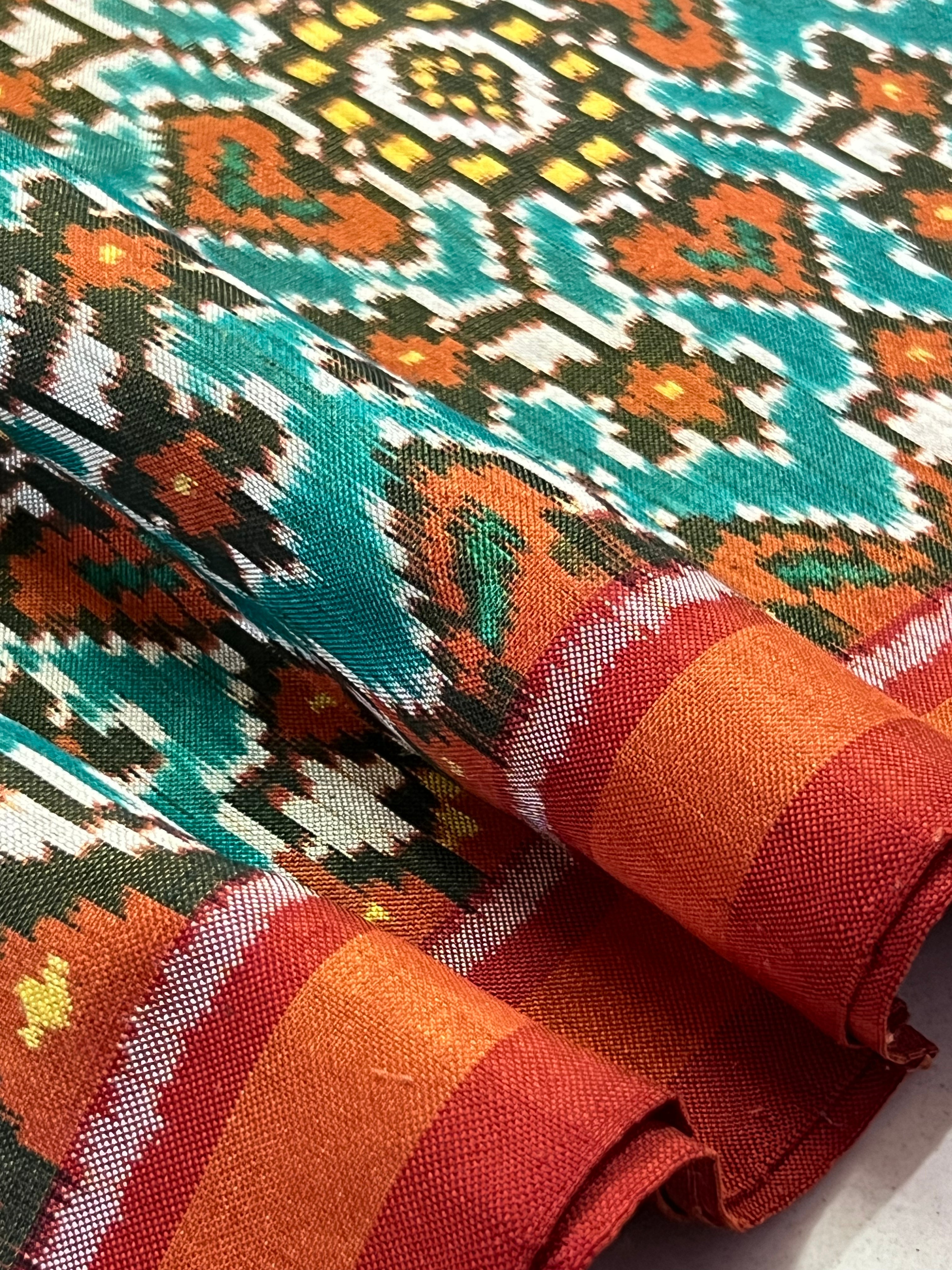 Tissue Double Zari Patola Saree