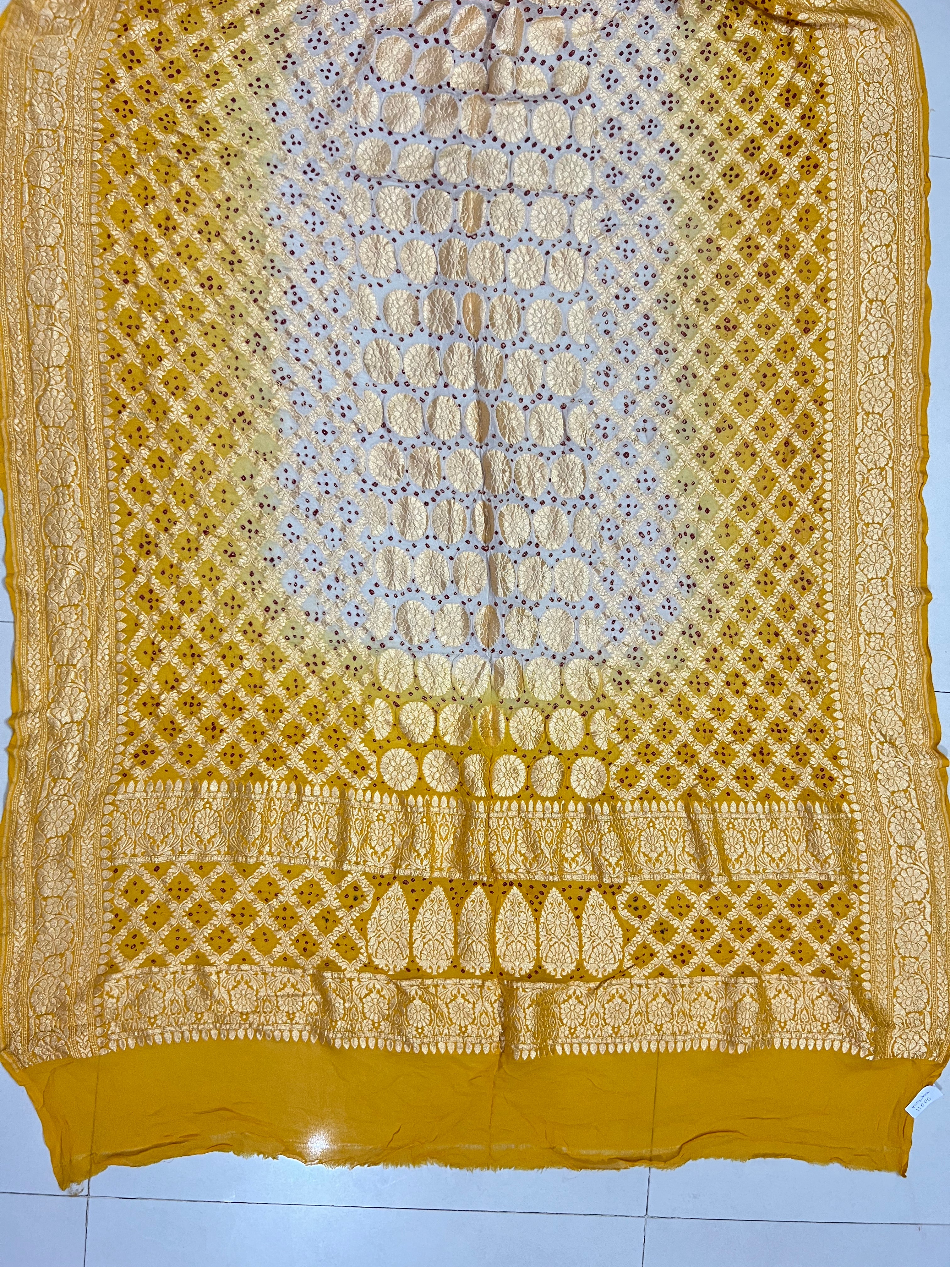 Georgette Bandhej Dupatta Secondary image