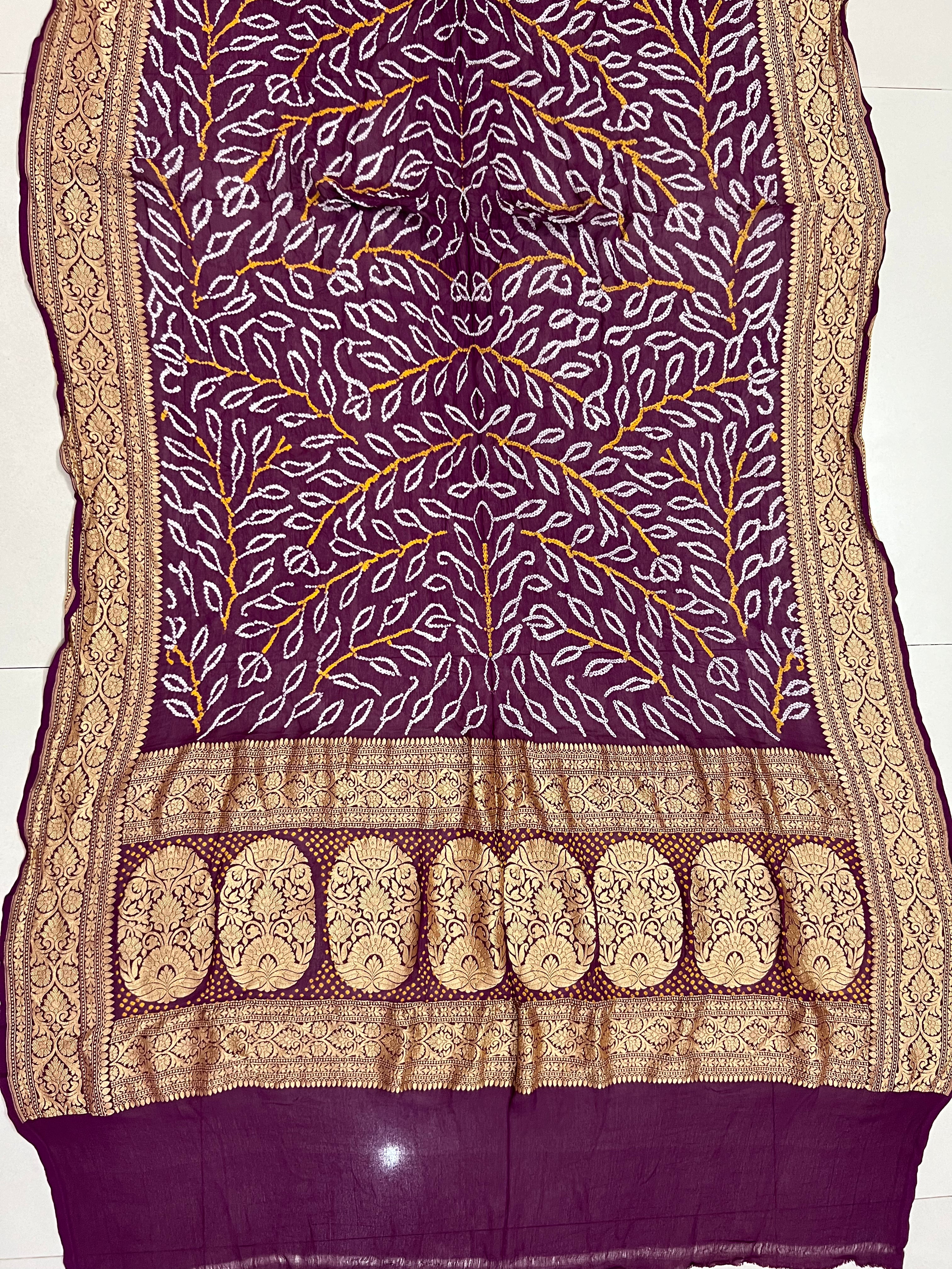 Georgette Bandhej Dupatta Secondary image