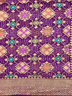 Georgette Bandhej Dupatta