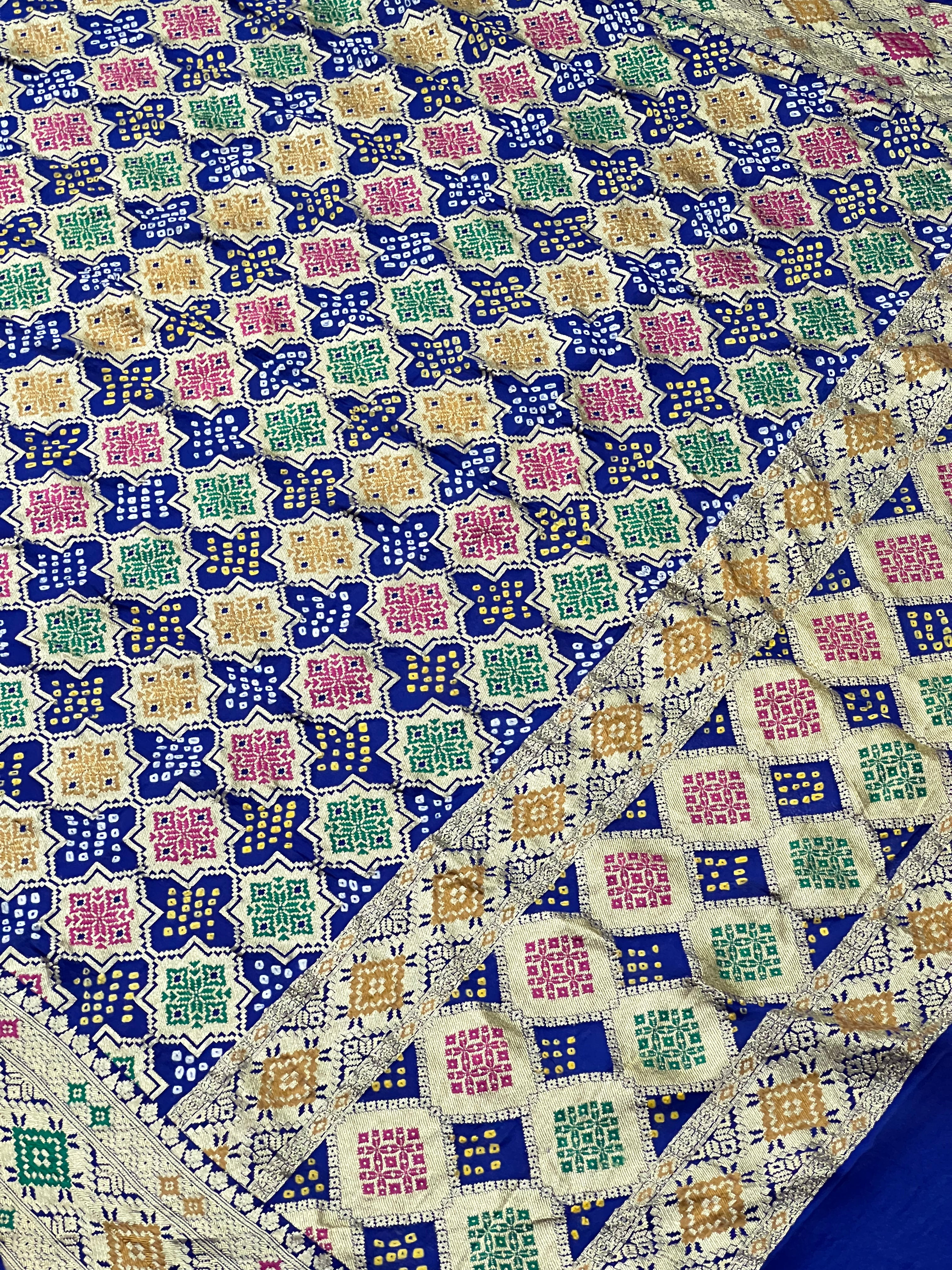 Georgette Bandhej Dupatta