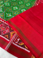 Handwoven Patola Silk Saree Pan Chanda Bhat