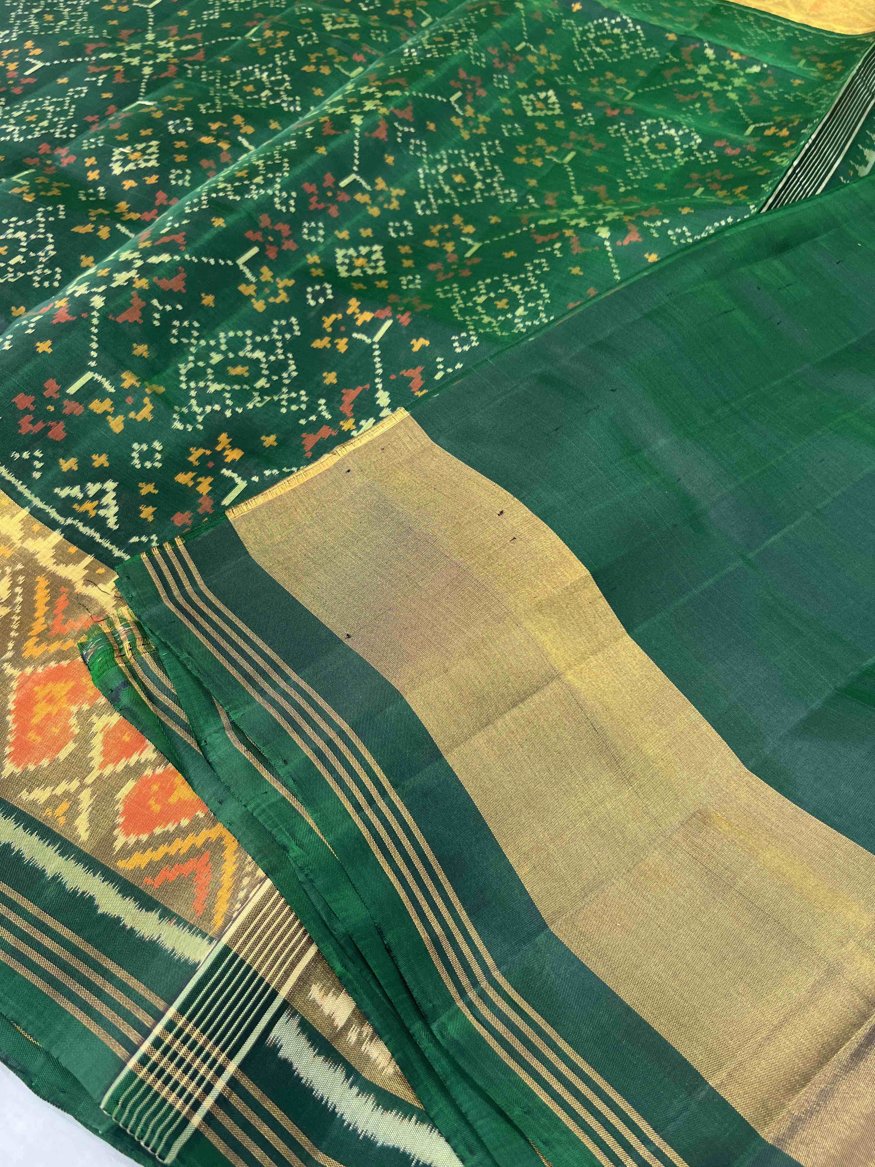 Handwoven Patola Silk Saree