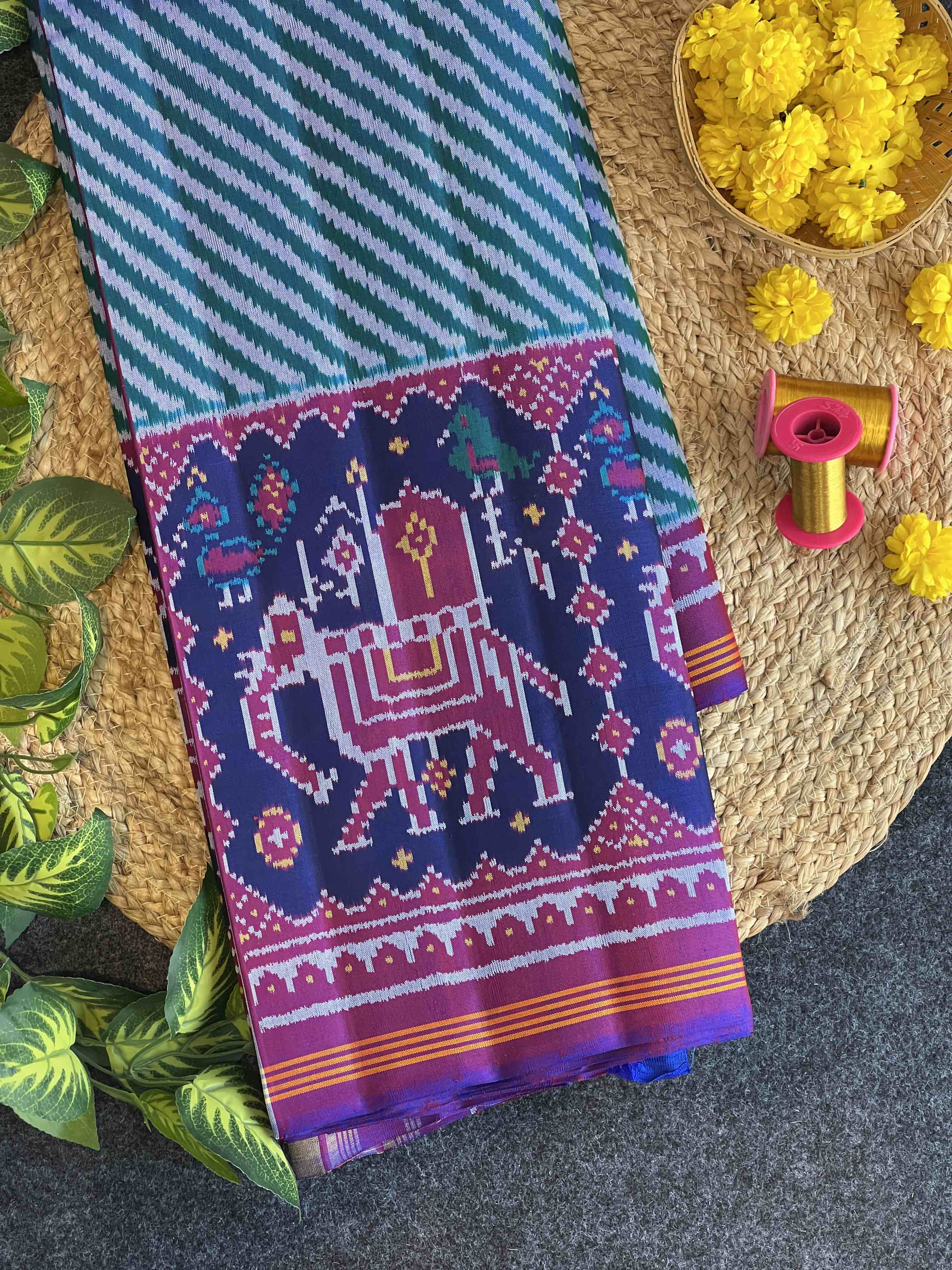 Handwoven Patola Silk Saree