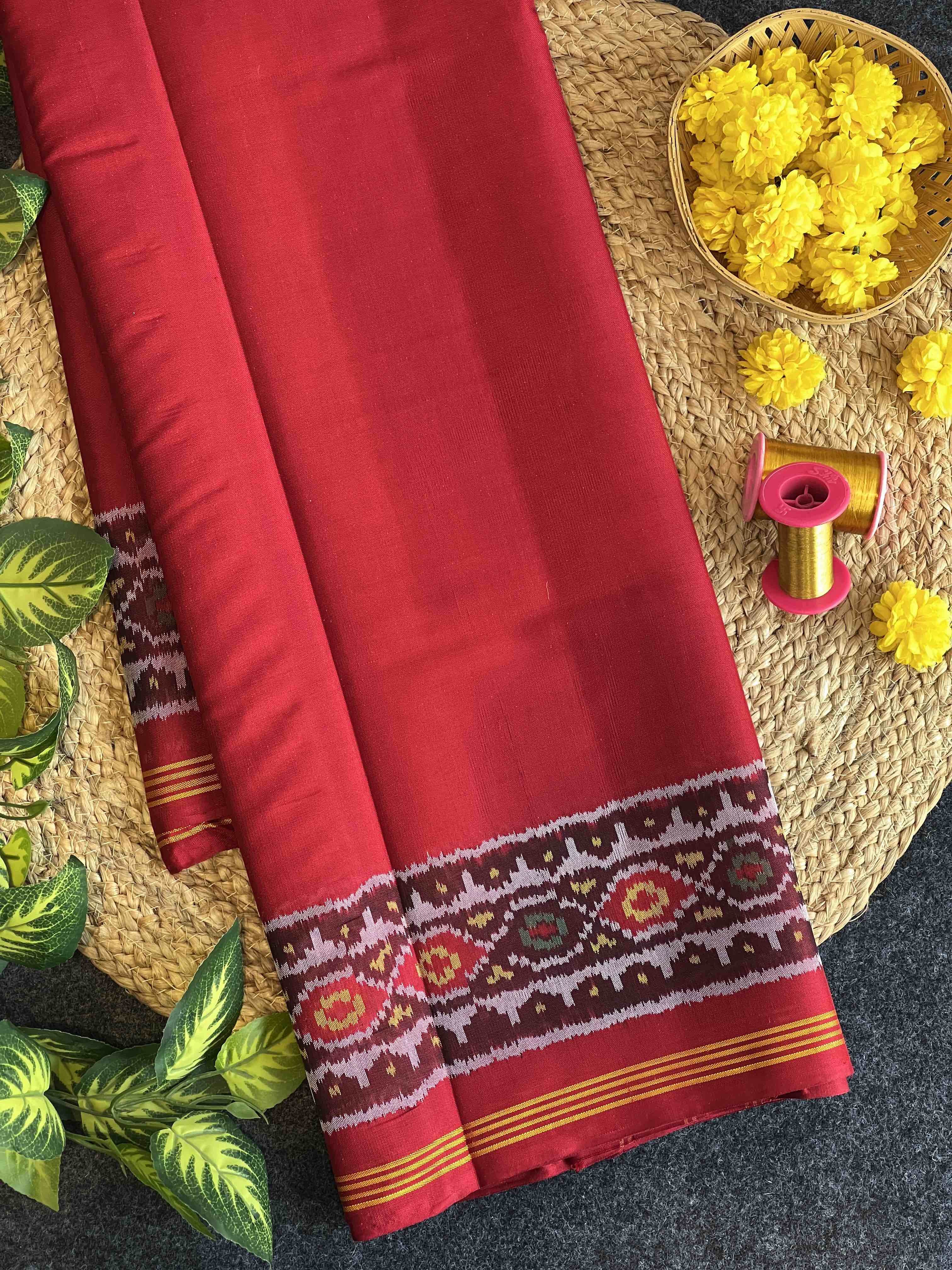 Handwoven Patola Silk Saree