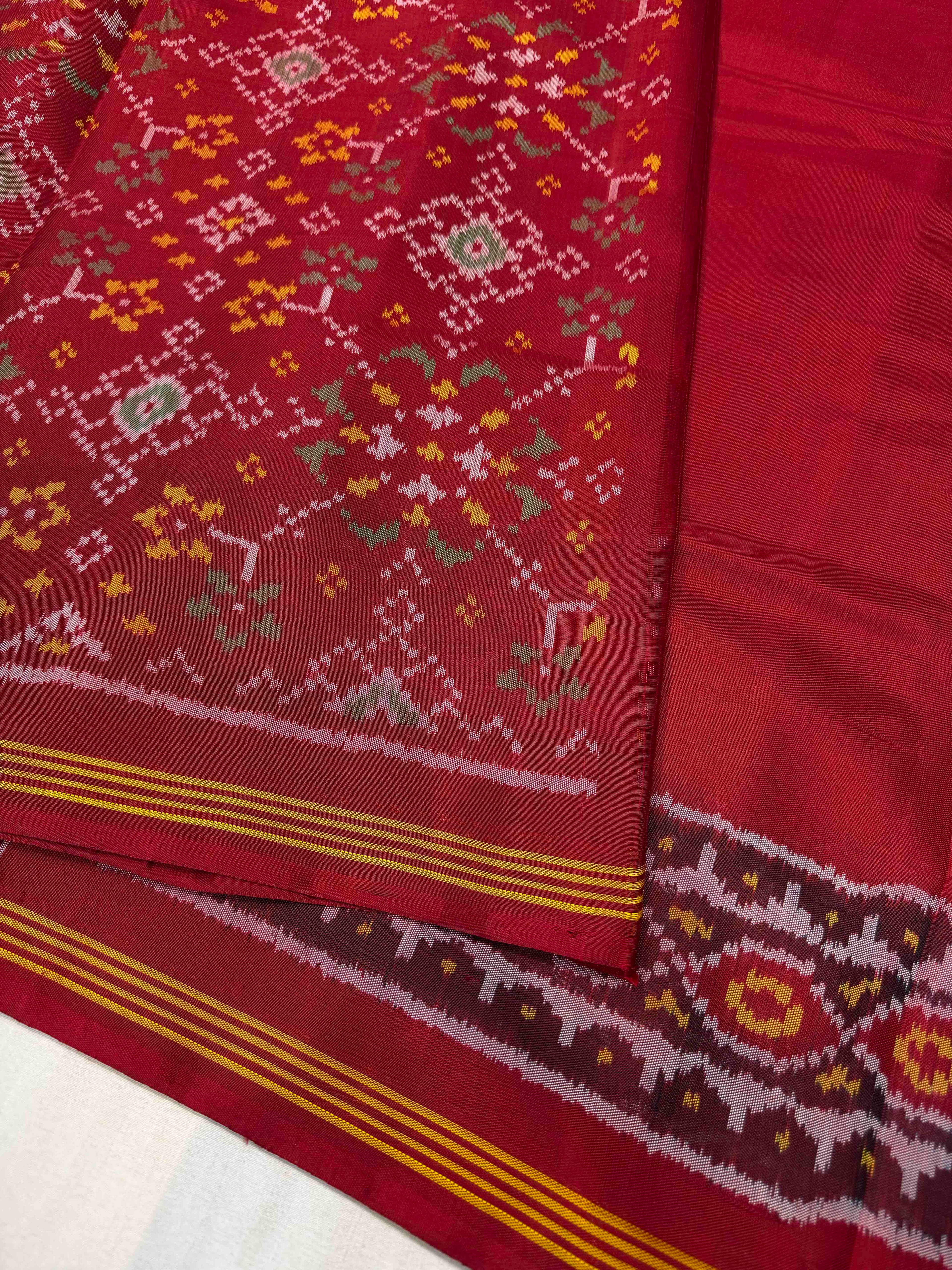 Handwoven Patola Silk Saree