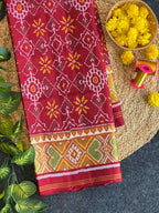 Handwoven Patola Silk Saree