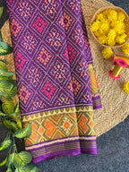 Handwoven Patola Silk Saree