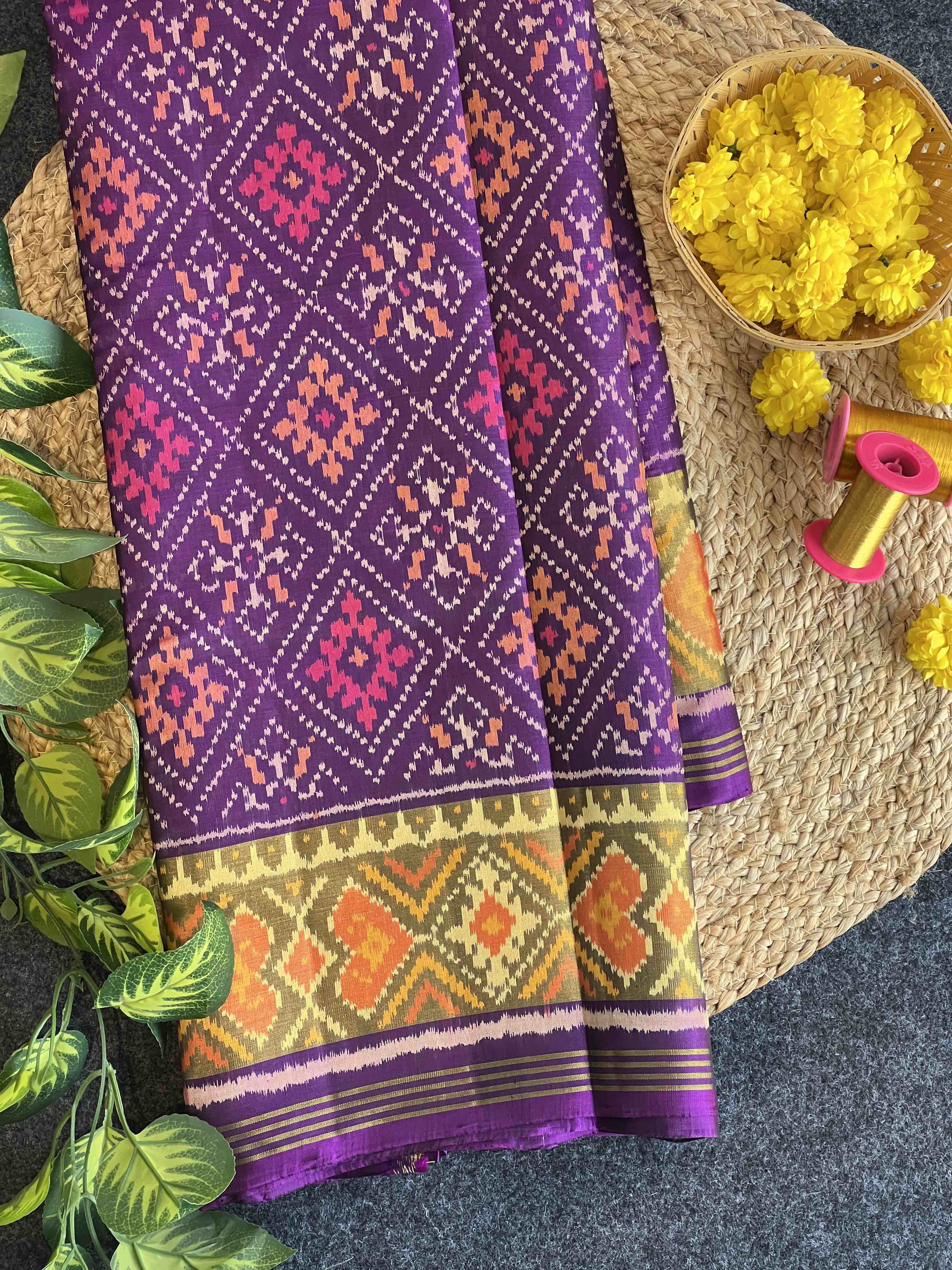Handwoven Patola Silk Saree
