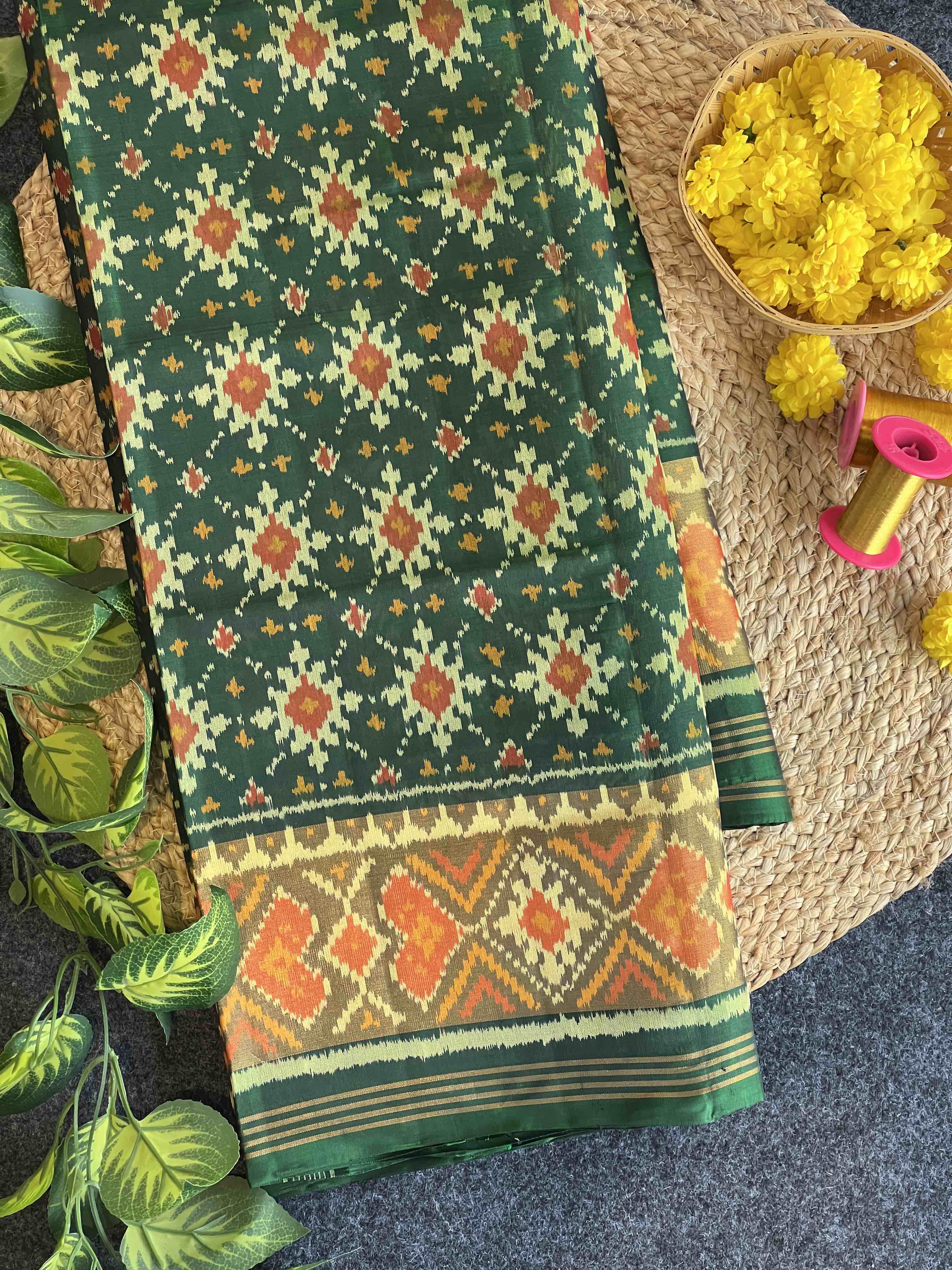 Handwoven Patola Silk Saree