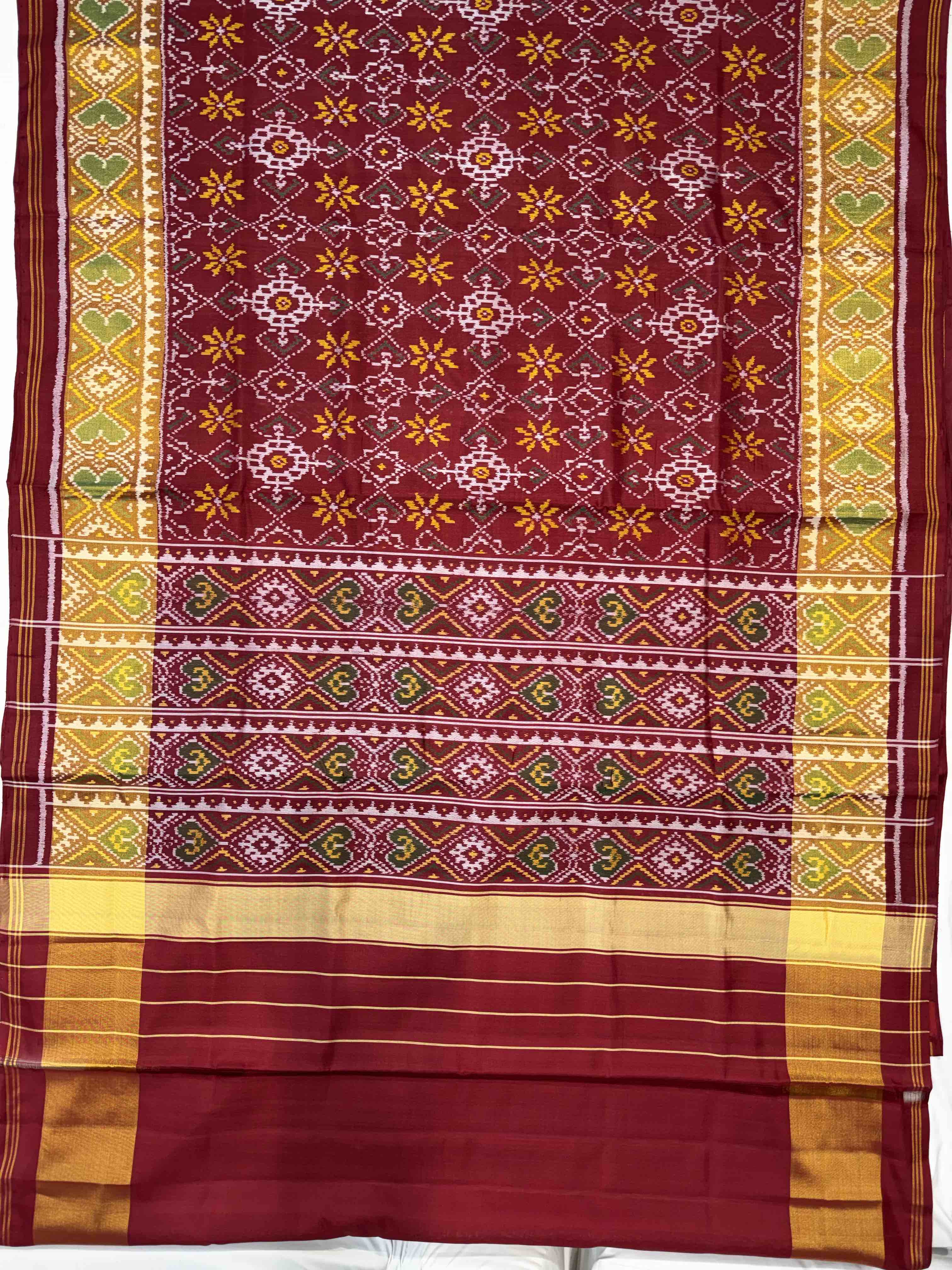Handwoven Patola Silk Saree